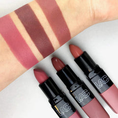 L.A. COLORS In Love lipstick texture close-up reveals a comfortable moisturizing slip