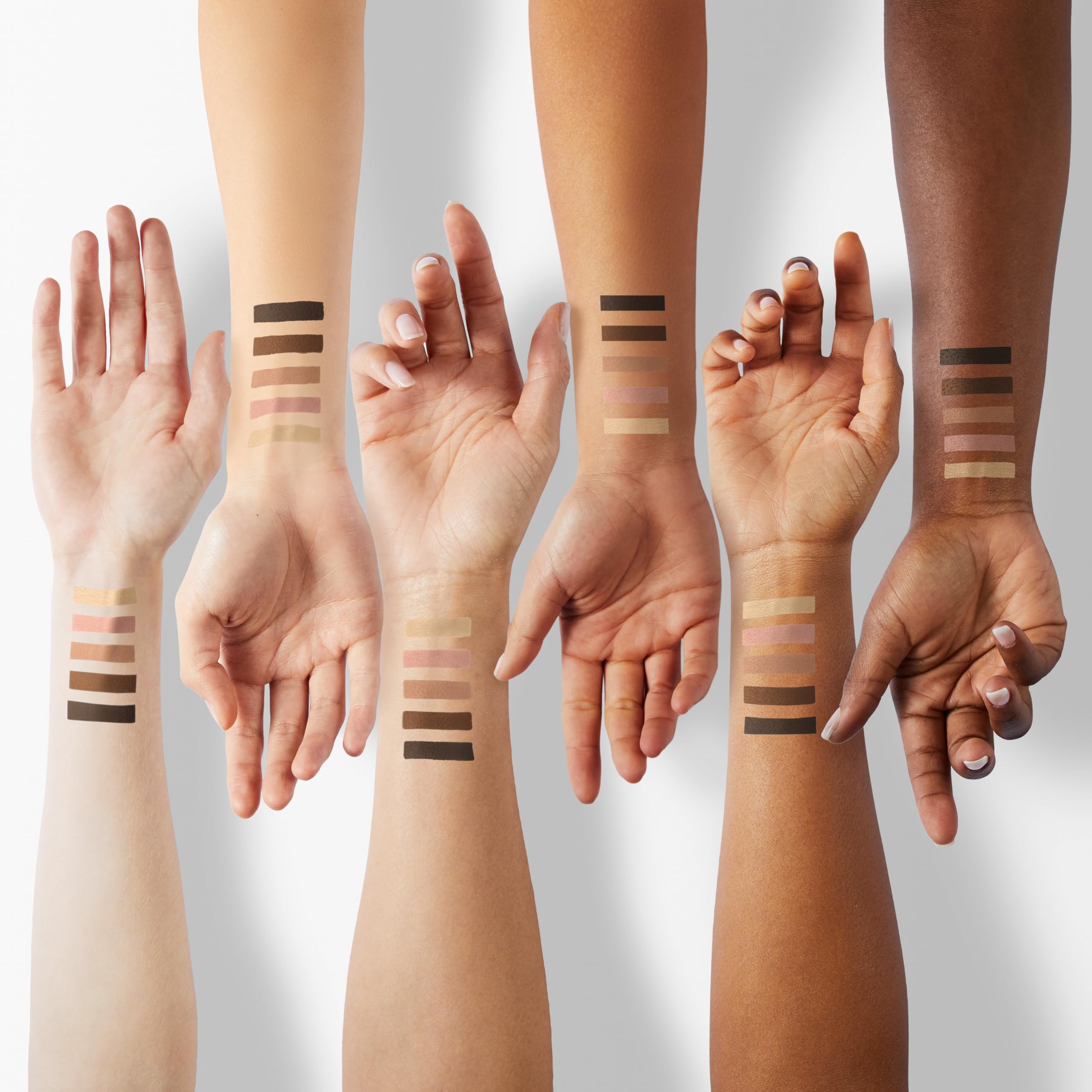 L.A. COLORS Tan Khaki Palette compact shows cruelty-free, everyday-friendly matte formula.