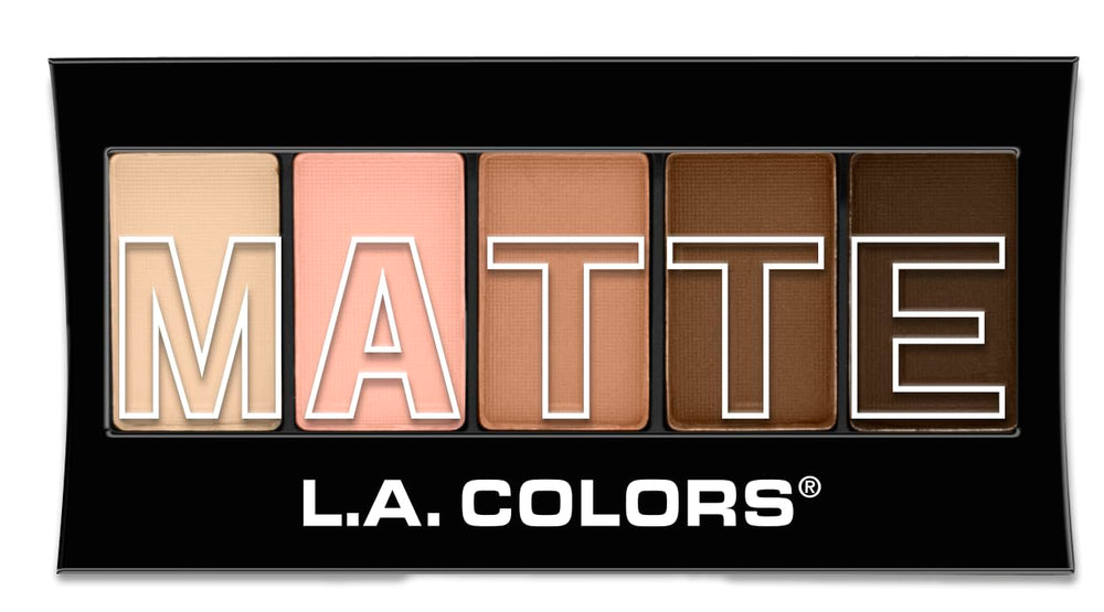 L.A. COLORS Tan Khaki Palette shades enable easy shading and highlighting.