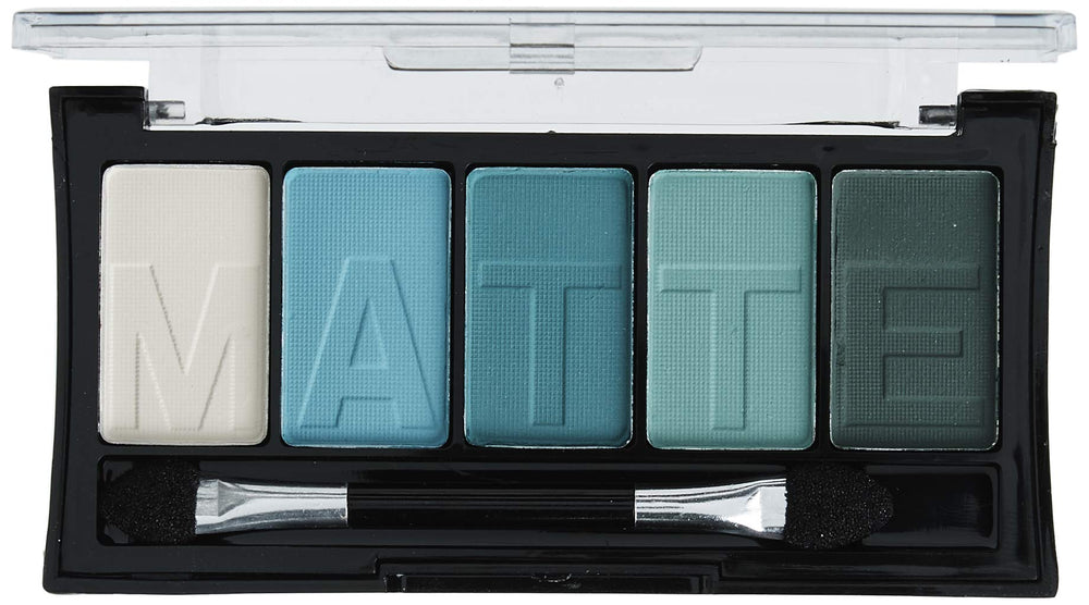 L.A. COLORS Teal Argyle palette packaging highlights compact, travel-friendly design.