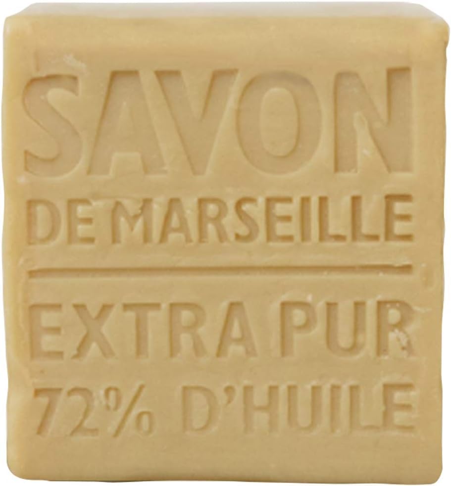 La Compagnie de Provence Savon Marseille Palm Soap Cube multi-use demonstrates versatility for face, body, and hands.