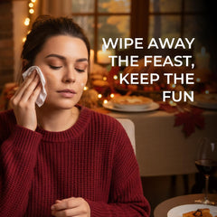 La Fresh makeup remover wipes removing waterproof makeup effectively.