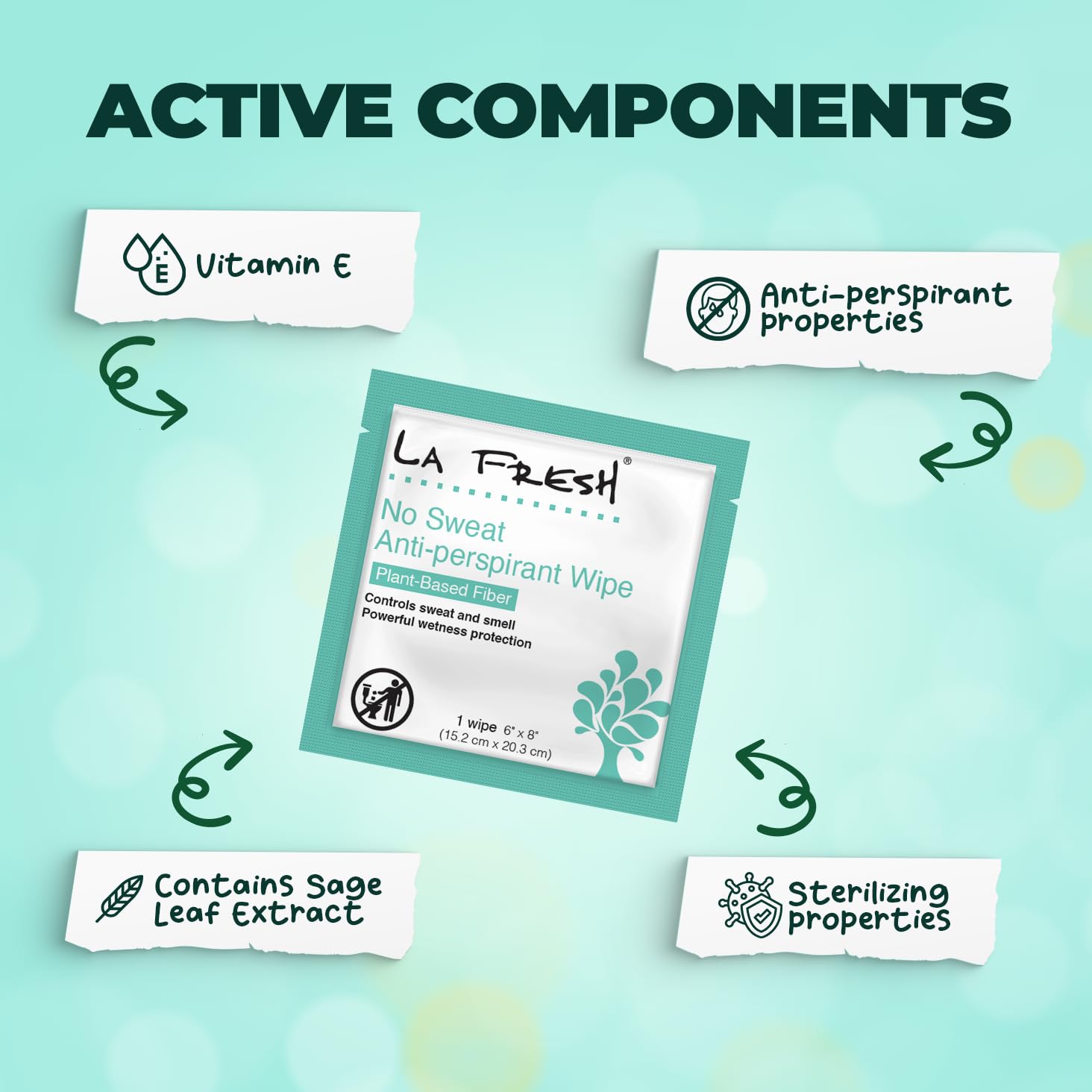 La Fresh Travel Lite wipes fit purses and gym bags for quick refreshment