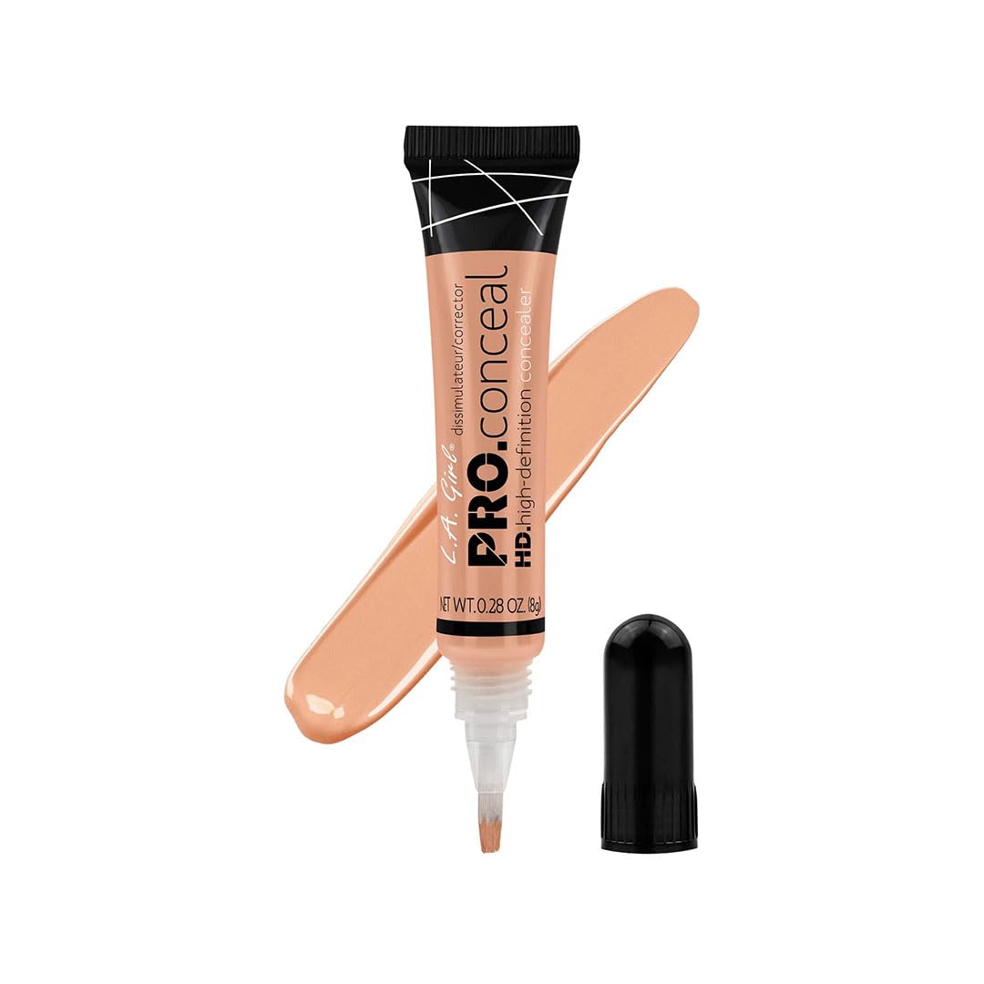 L.A. Girl HD Pro.Conceal con aplicador pincel para corrección de ojeras