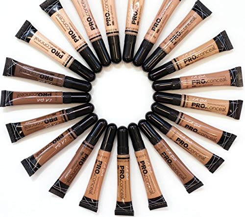 L.A. Girl HD Pro.Conceal Suede GC961 swatch on skin shows opaque concealment.