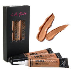 LA Girl HD Pro Conceal Toffee pack3 compact for natural-looking coverage.