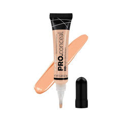 L.A. Girl HD Pro Concealer Porcelain tube shows creamy texture for seamless coverage.