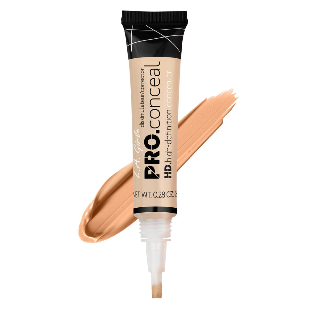 L.A. Girl HD Pro.Conceal Light Ivory under-eye coverage with smooth, natural finish.