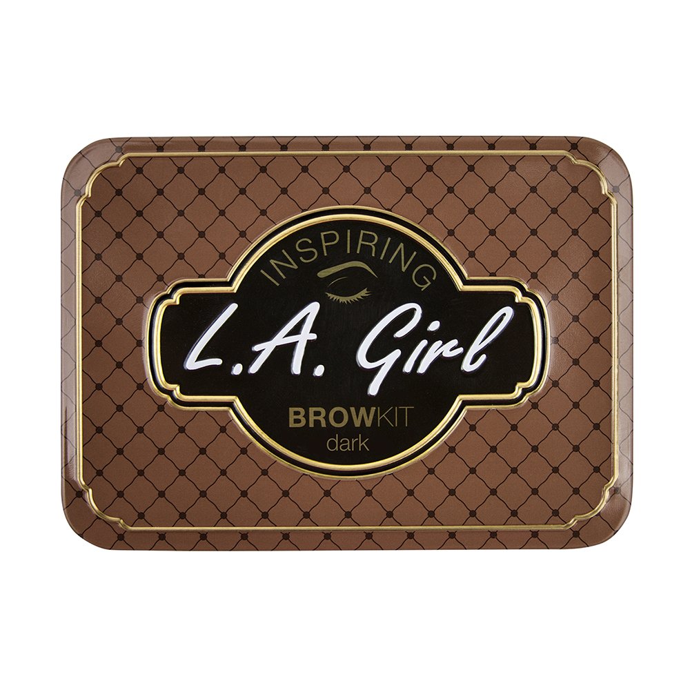 L.A. Girl Inspiring Brow Kit highlighter shade enhances brow lift and brightness.