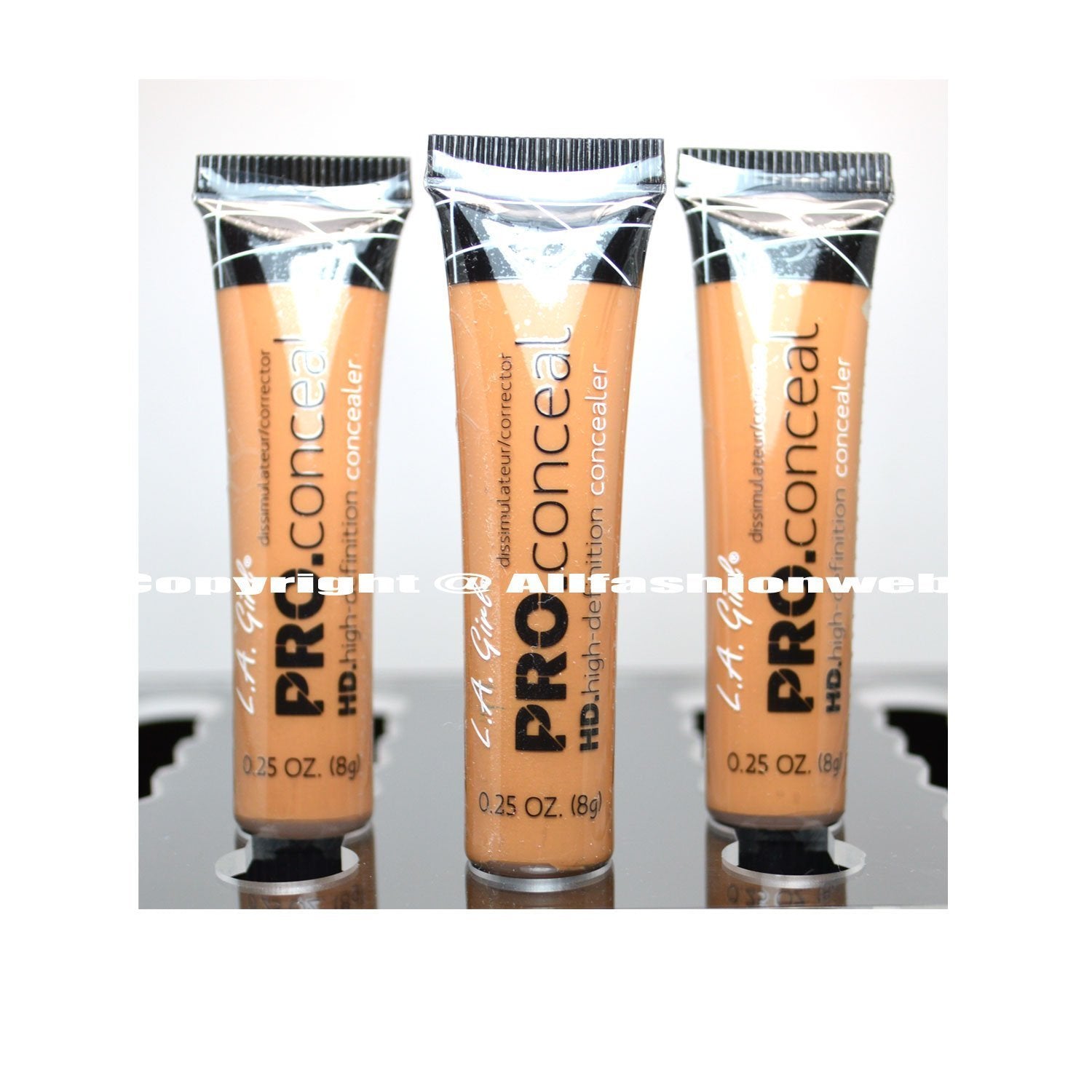 L.A. Girl Pro Concealer GC983 Fawn brush application on clean skin.