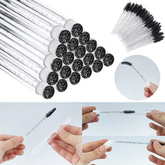La Jolie Jasmin ABS plastic tubes with lids provide sturdy, portable storage.