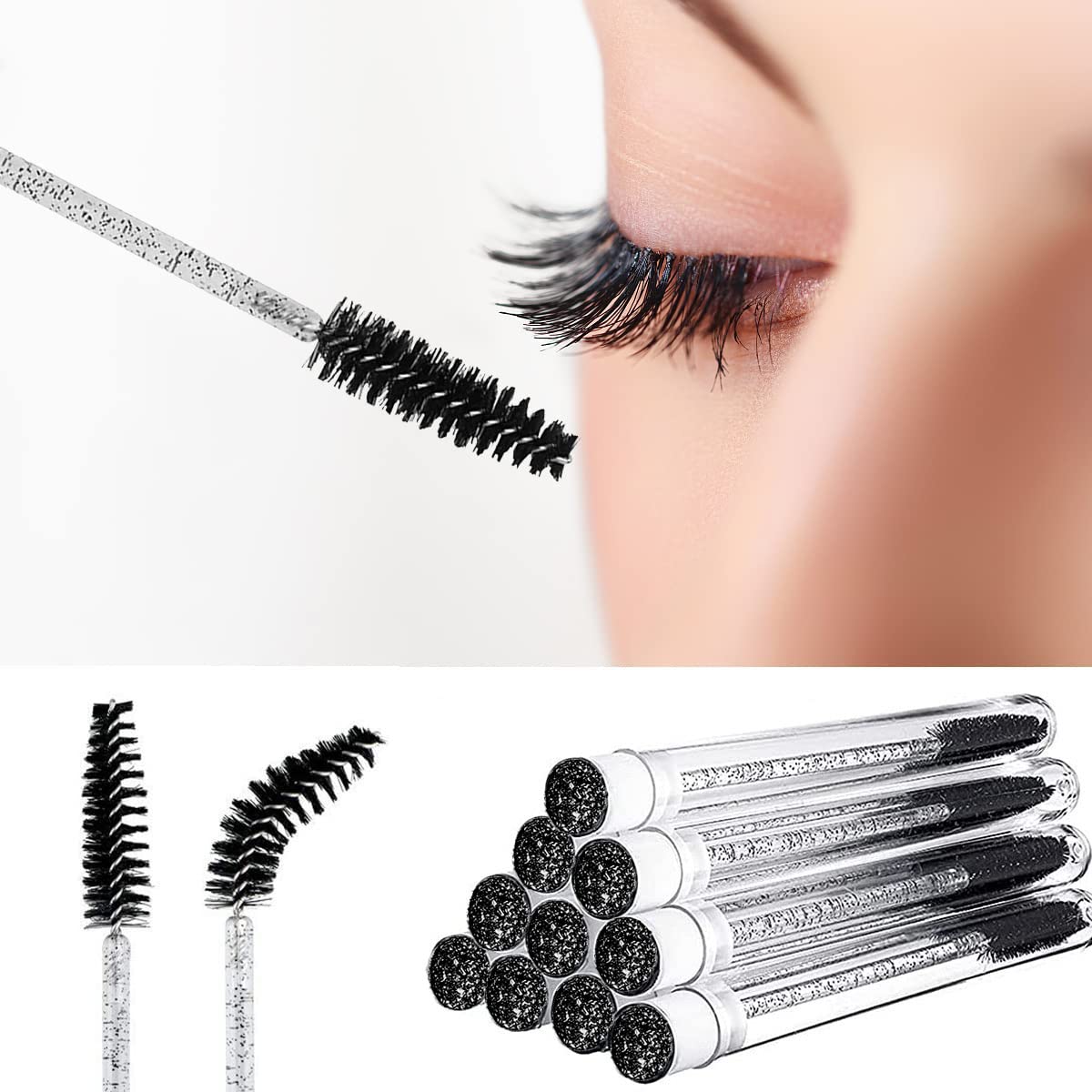 La Jolie Jasmin eyelash-extension tools keep applications tidy for salons or home use.