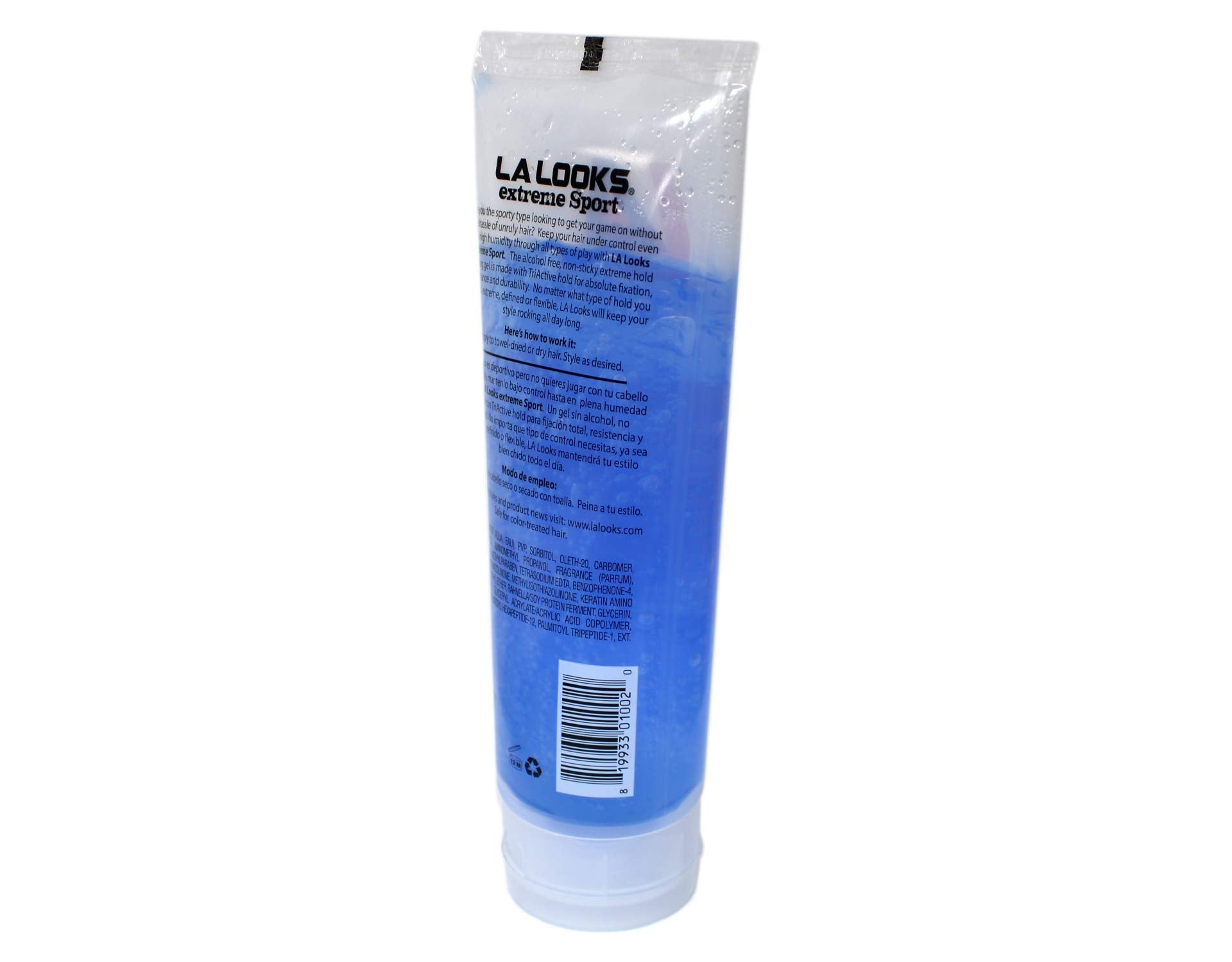 LA Looks 8oz tube in pack-3 with busy-day styling hold.