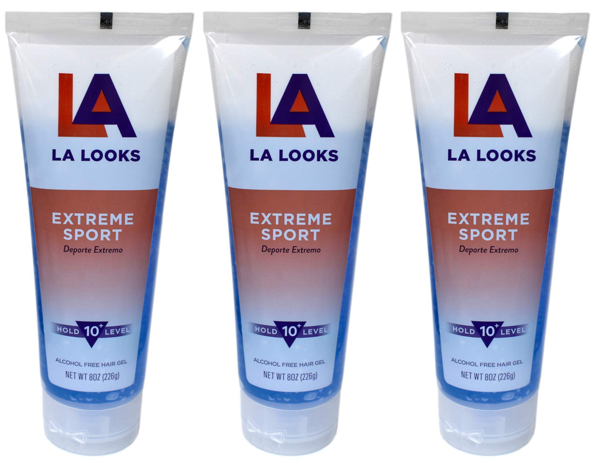 LA Looks Absolute Styling Extreme Sport pack 3 front shows value pack for all-day hold.