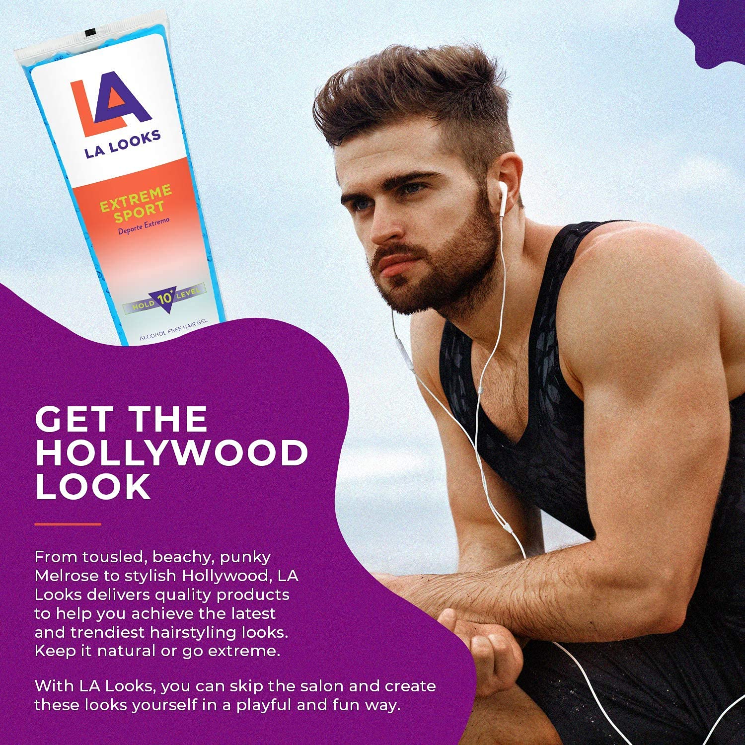L.A. Looks Absolute Styling Hollywood-ready beachy looks created with the gel.