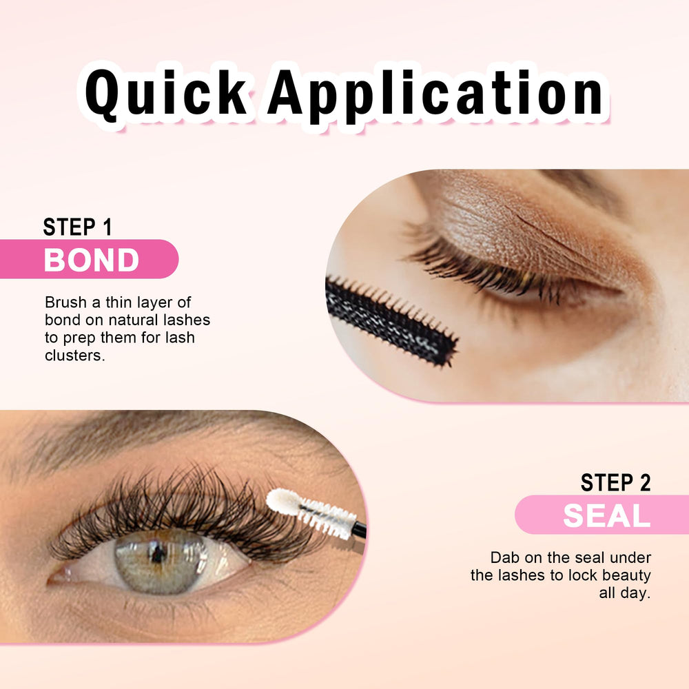 La Maesii removal-friendly bottle suggests easy cleanup without lash damage.