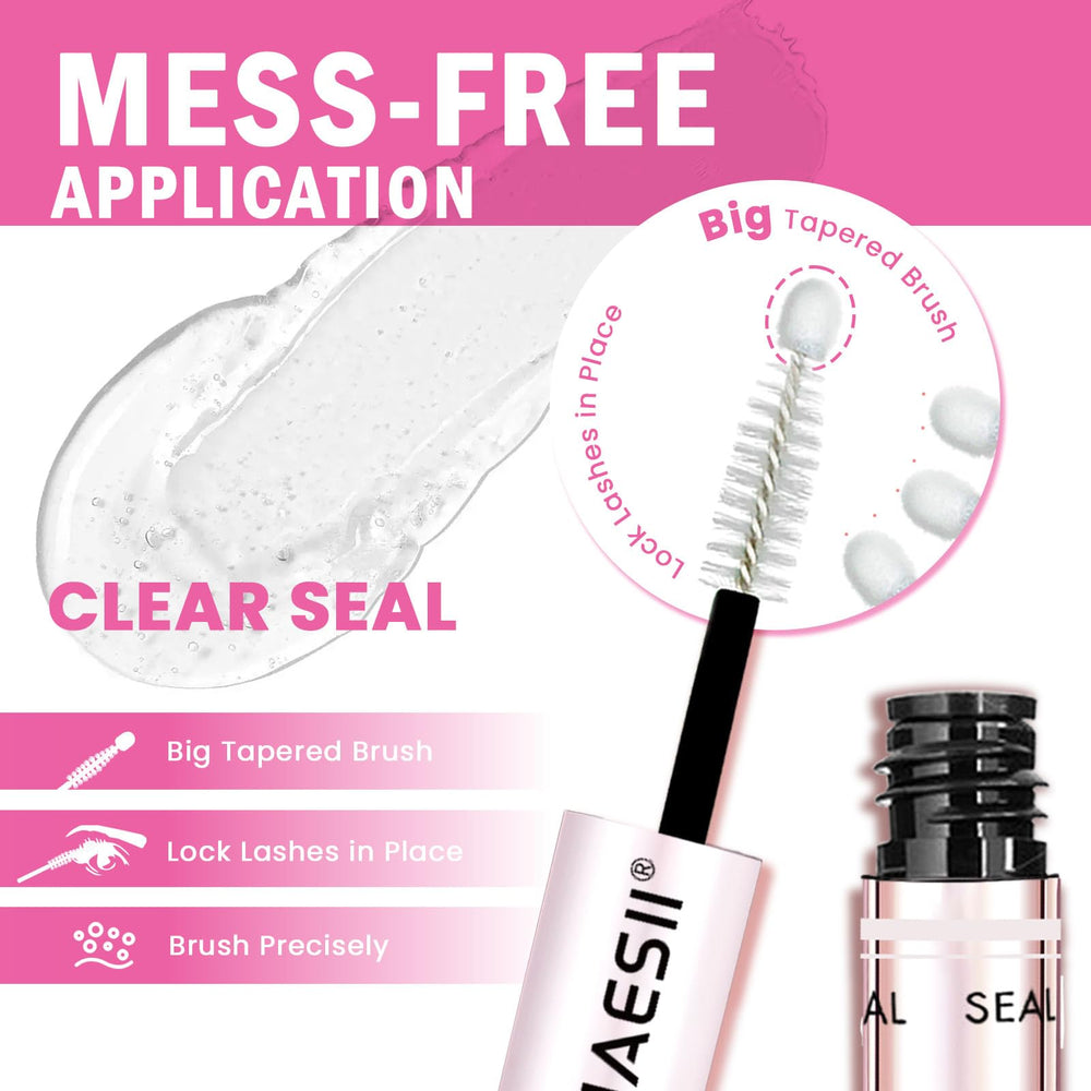 LA MAESII glue bottle beside ruler showing compact size