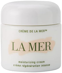 La Mer Moisturizing Cream jar close-up showing rich texture for nourishment