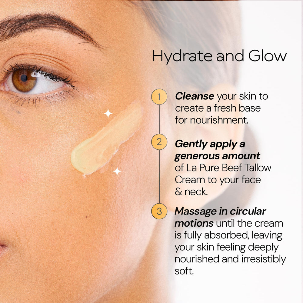 LA PURE colloidal oatmeal and raw honey blend shows soothing protection for sensitive skin.