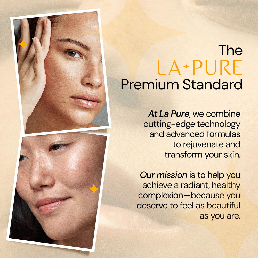 LA PURE USA-made small-batch packaging highlights quality control and care.