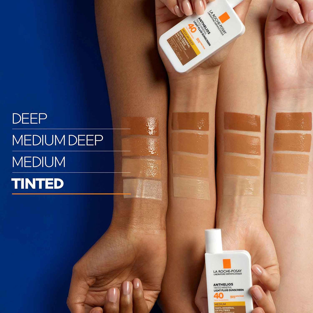 La Roche-Posay ingredient panel emphasizing mineral sunscreen benefits and safety