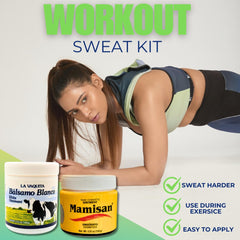 La Vaquita Balsamo Blanco fat-burning workout balm supports post-exercise recovery.