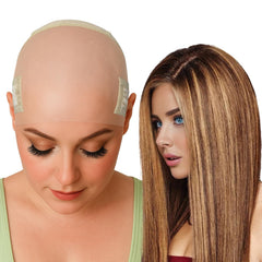 Labhairs Lace-MAX wig grip cap securely anchors lace front wigs for all-day non-slip wear.