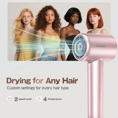 Labiim hair dryer magnetic nozzle attachment enables precise styling and faster drying.