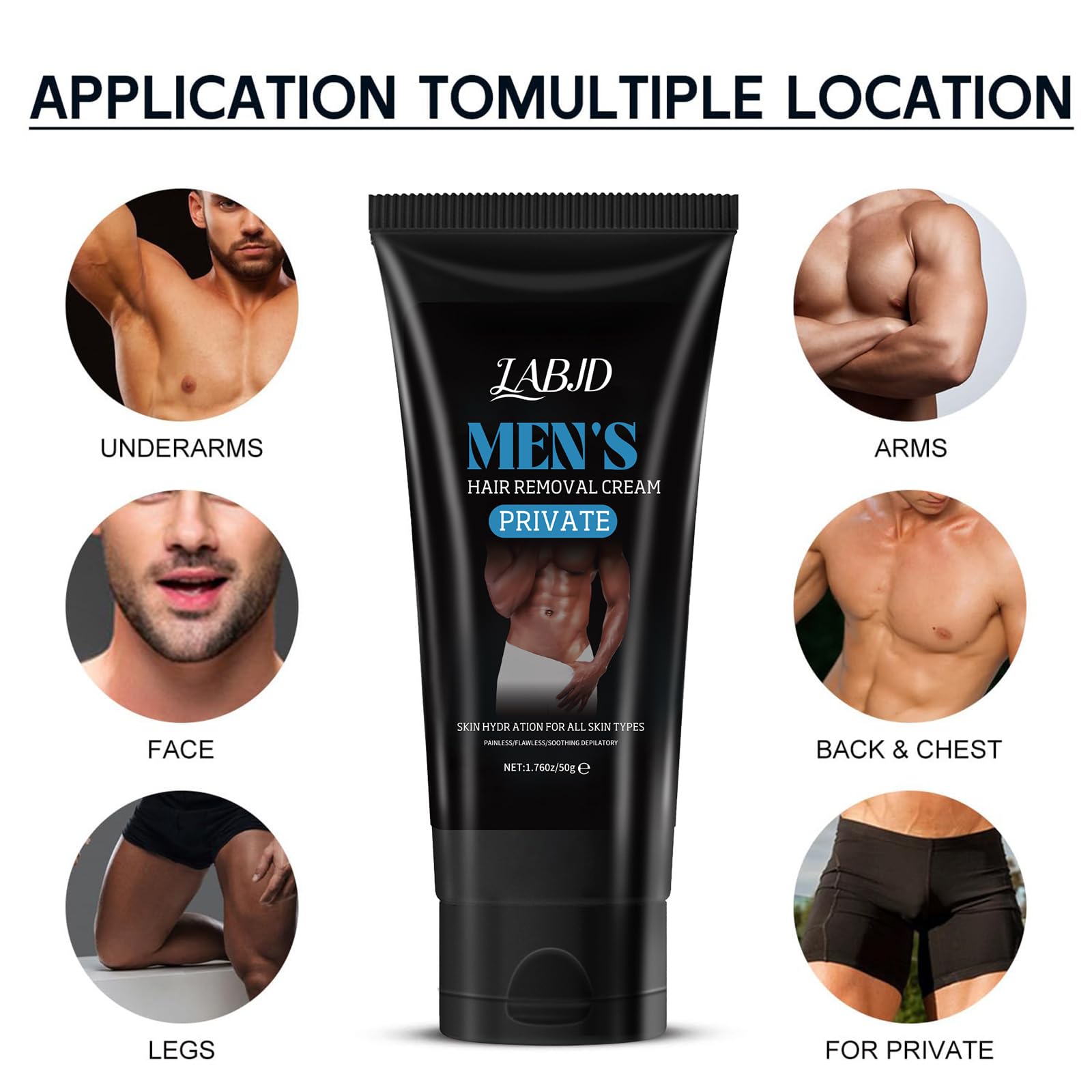 LABJD alcohol-free formula pictured for sensitive skin-friendly experience