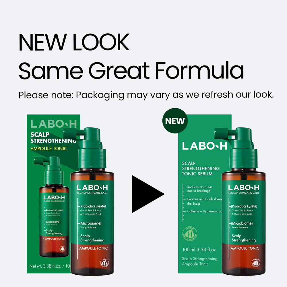 LABO-H lightweight-non-greasy-spray texture shown on hair.
