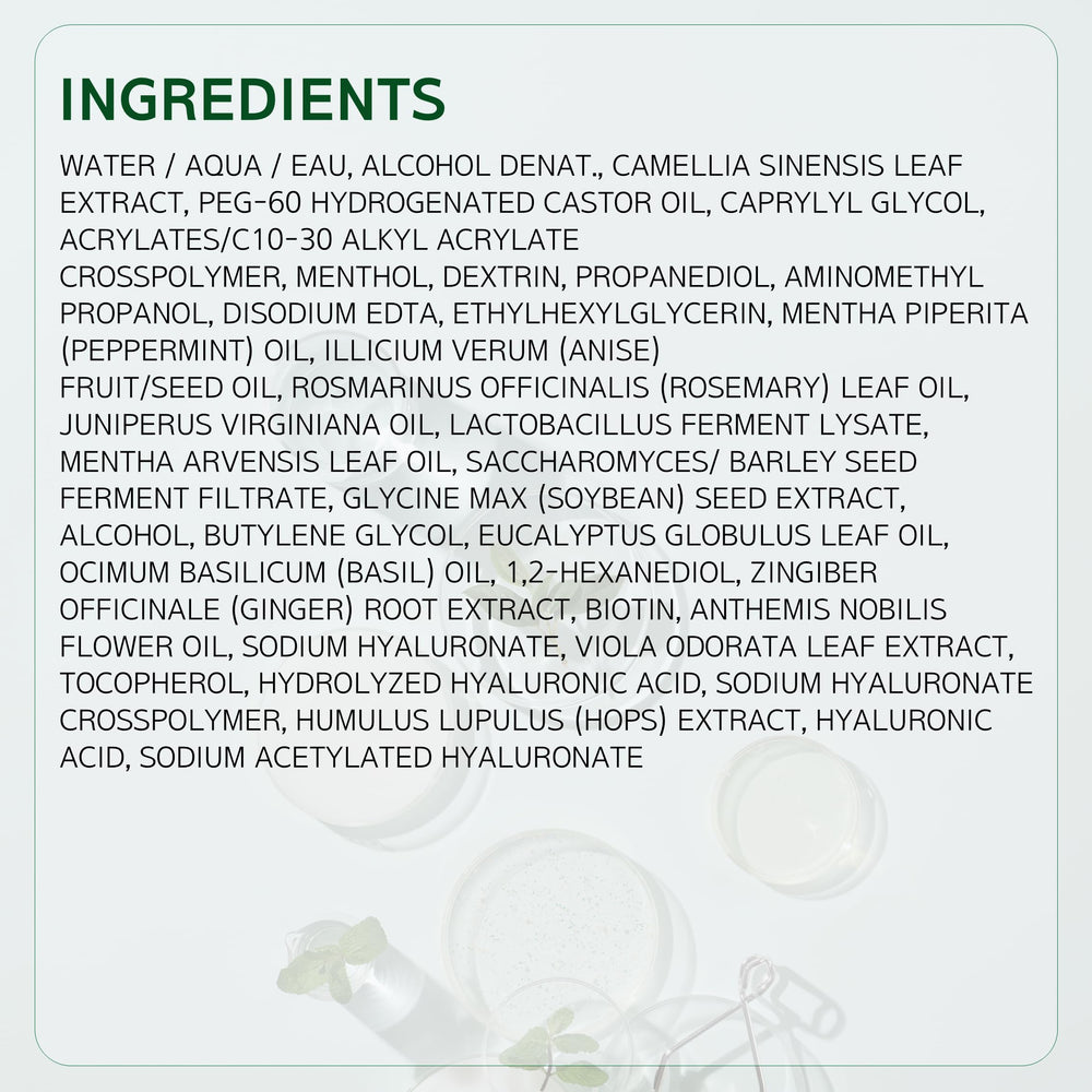 LABO-H packaging-label-338-ml-bottle showcased for daily use.