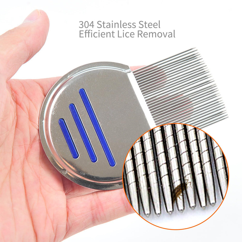 LABOTA close-up of fine teeth spacing ideal for nit and lice checks.