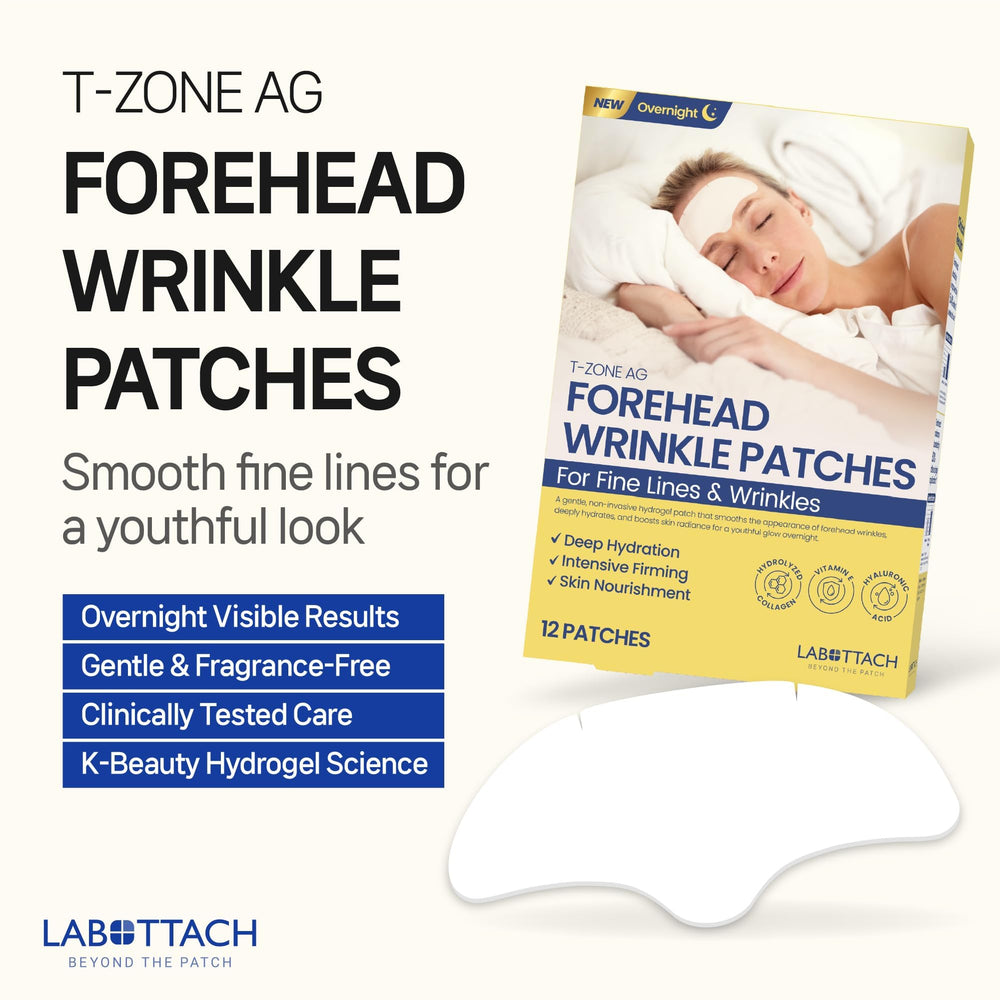 Labottach hydrogel cooling effect image highlights instant soothing sensation.