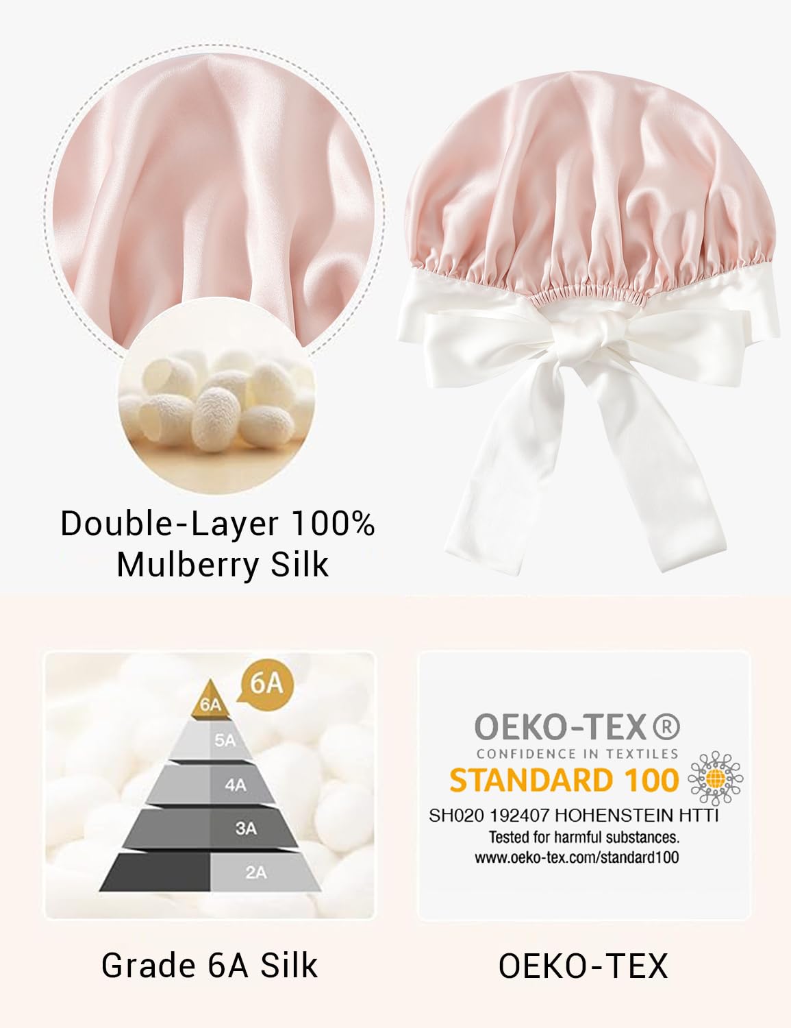 LaCourse packaging gift box image highlights premium gifting with bonnet and scrunchy