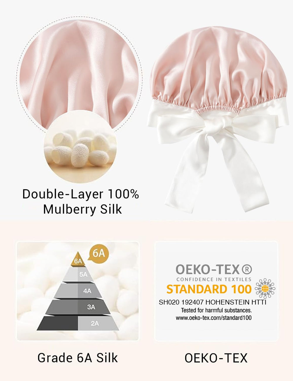 LaCourse packaging gift box image highlights premium gifting with bonnet and scrunchy