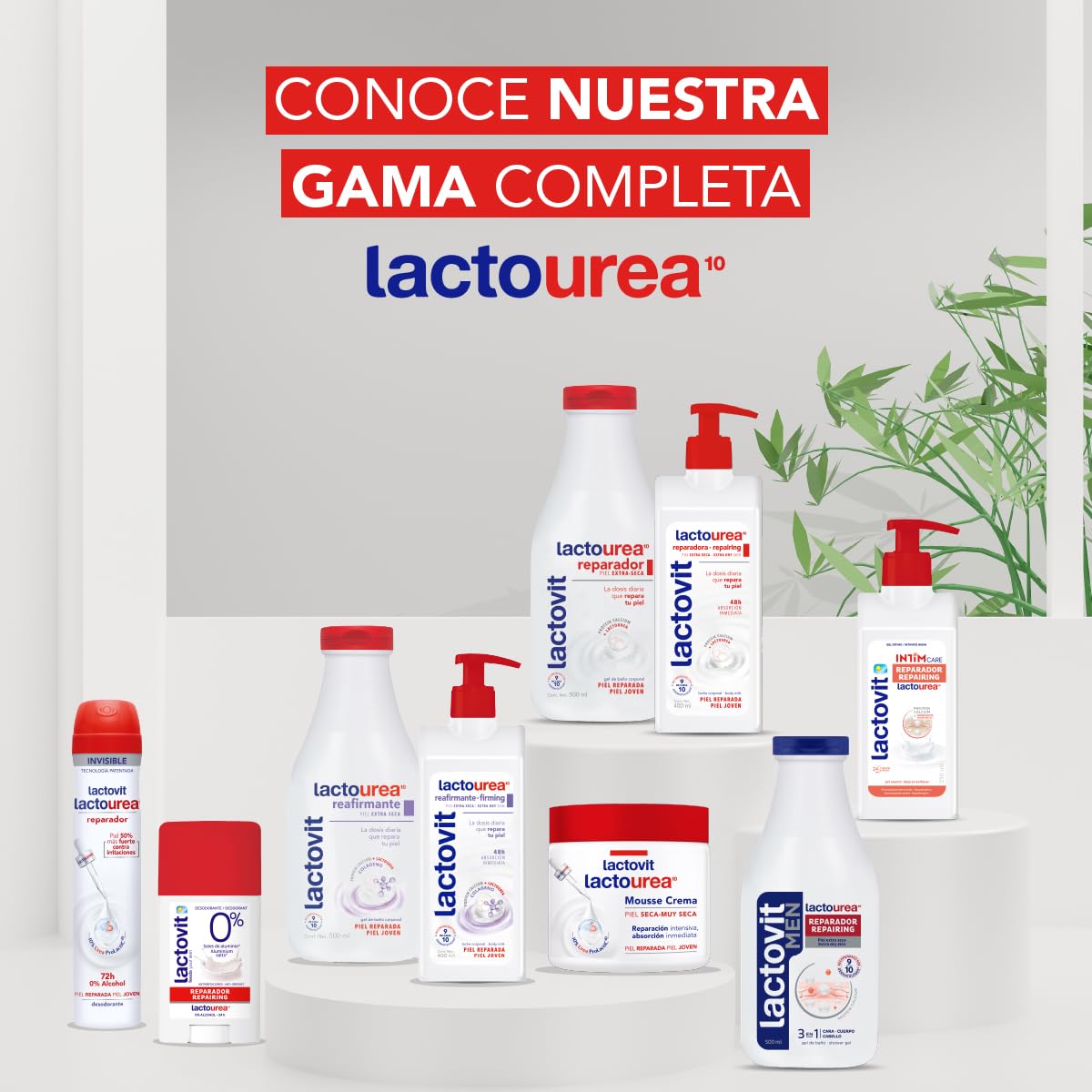 Lactovit Lactourea Body Milk 400ml fast-absorbing formula delivers a weightless feel.
