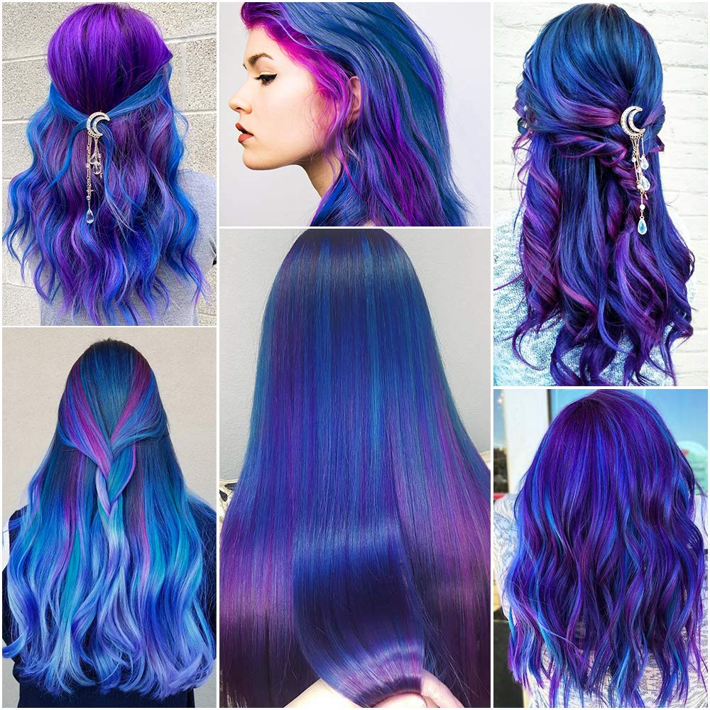 LADYAMZ straight or curled clip-in hairpiece for versatile looks.
