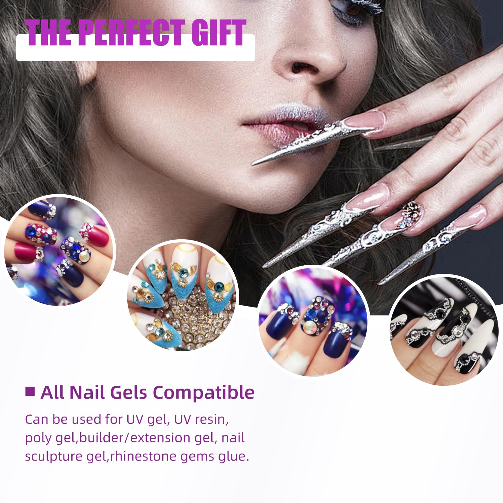 LadyMisty 268W UV nail lamp hands and feet mode for versatile use