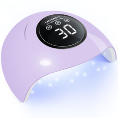LadyMisty 72W nail lamp in compact closed form ready for home gel curing.