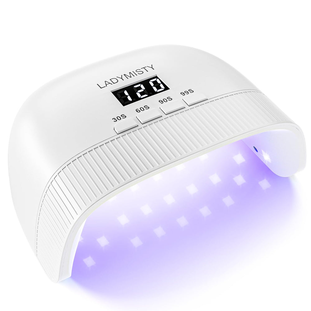 LadyMisty UV Nail Lamp front view for quick at-home gel manicures.