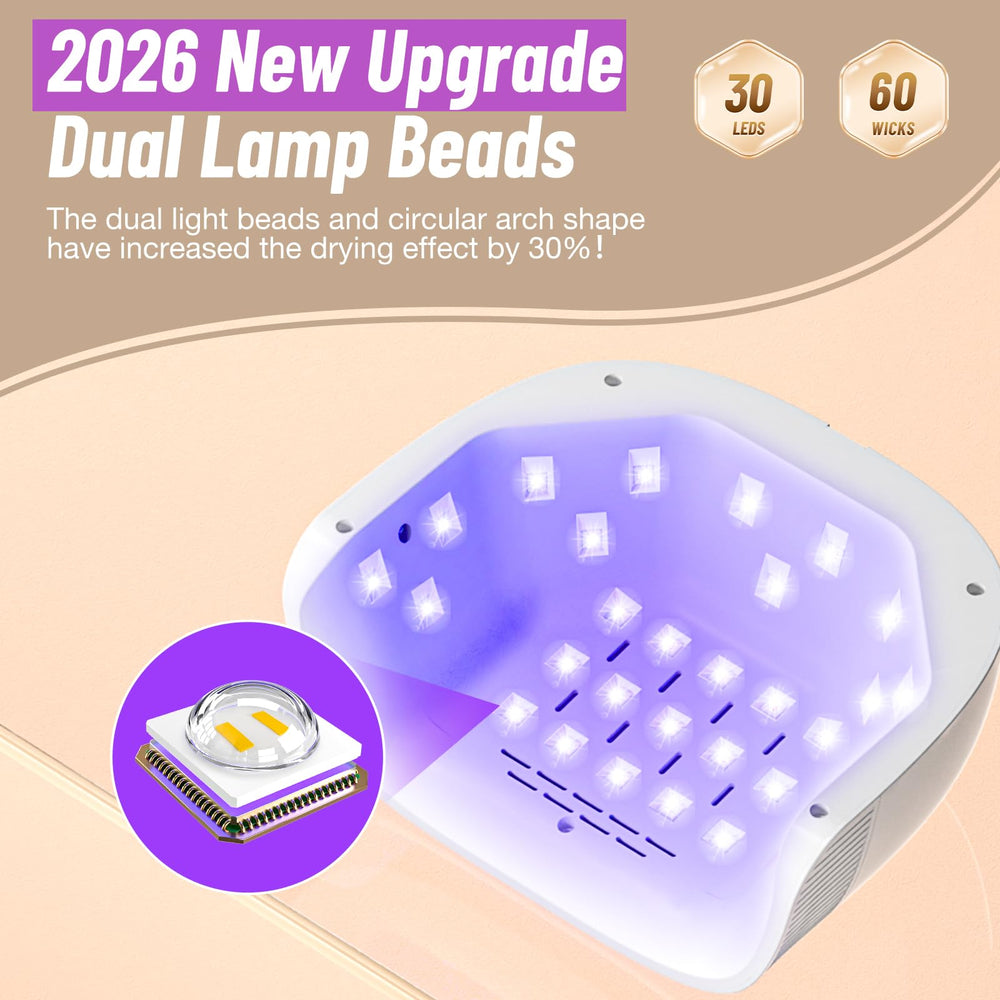 LadyMisty UV Nail Lamp side panel showcasing compact pro-grade design.