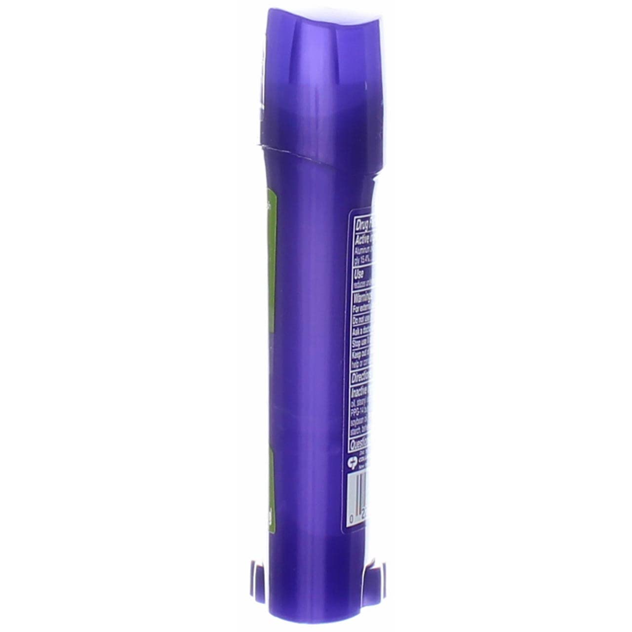 Lady Speed Stick Invisible Dry powder label close-up identifies scent and product.