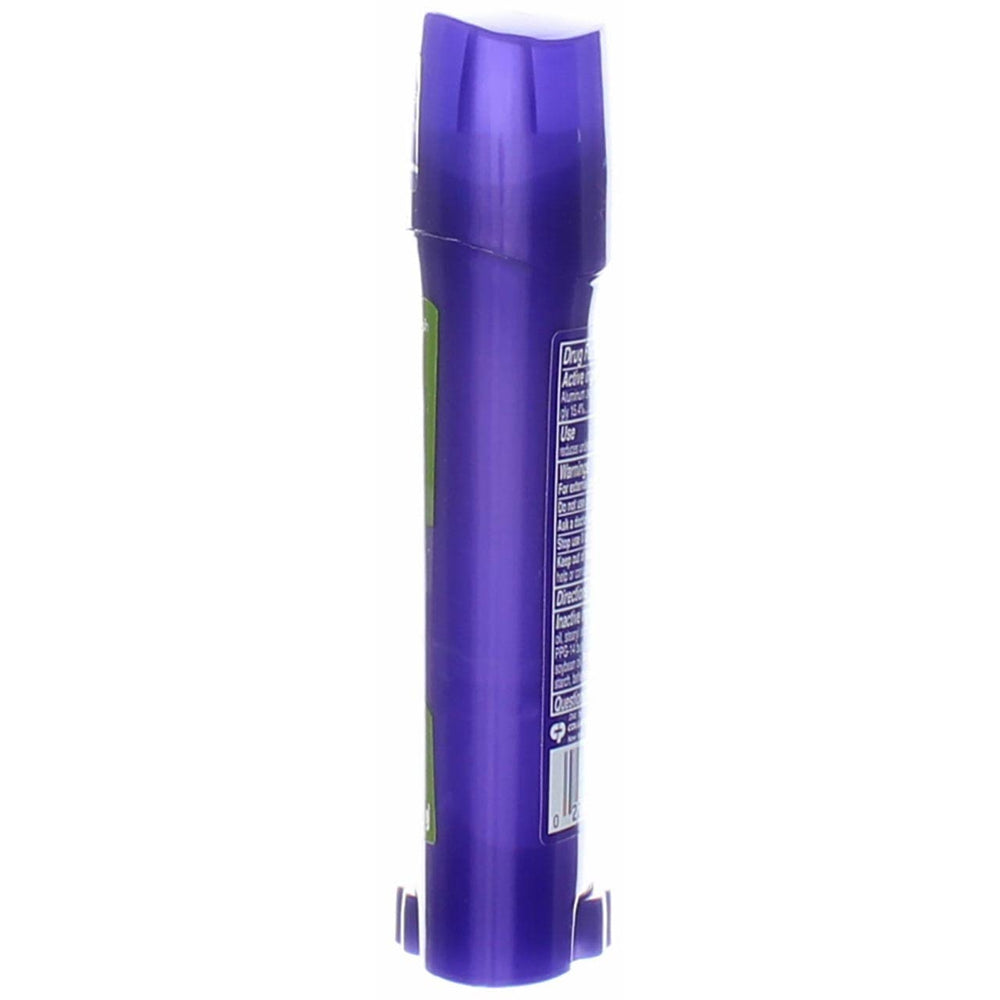 Lady Speed Stick Invisible Dry powder label close-up identifies scent and product.
