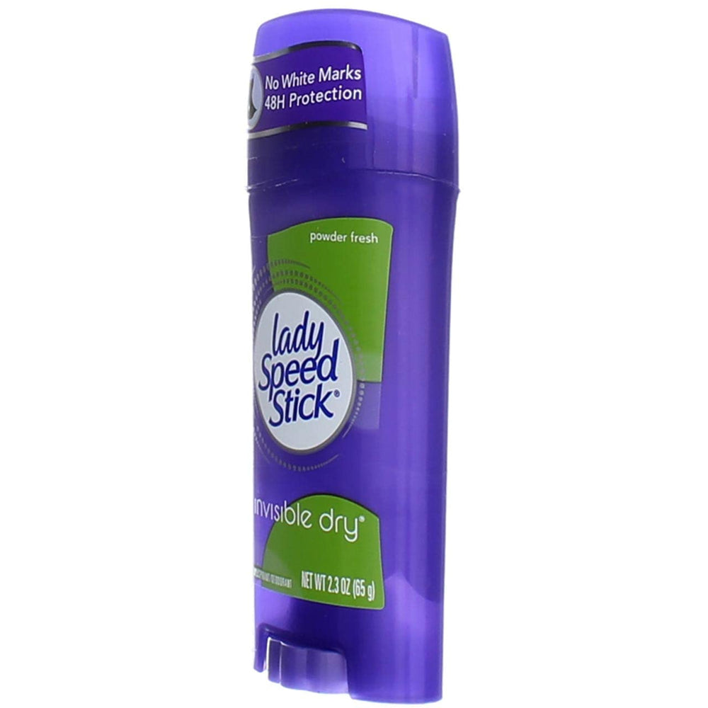 Lady Speed Stick Powder Fresh scent close-up conveys refreshing aroma.