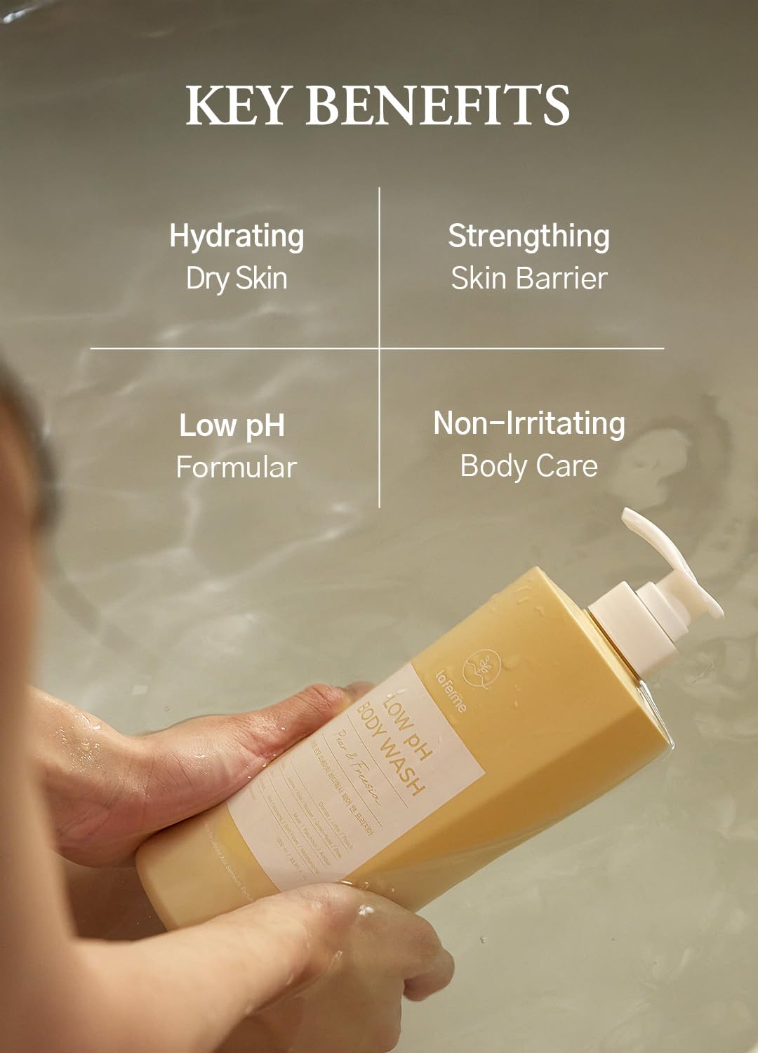 laferme hyaluronic-acid moisture detail hints at deep hydration for dry skin