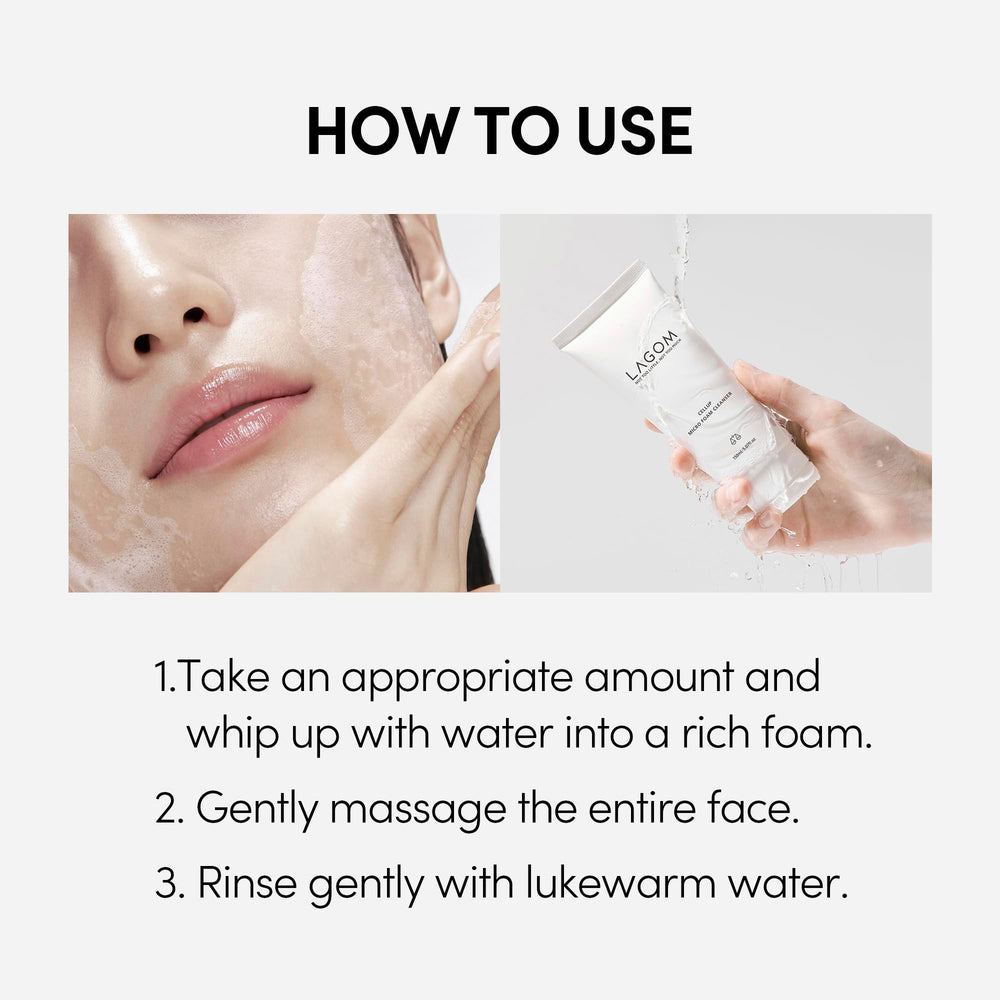 LAGOM Cellup after-use skin glow depicting refreshed, hydrated complexion