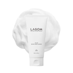 LAGOM Cellup bottle front, sleek design for daily cleansing ritual
