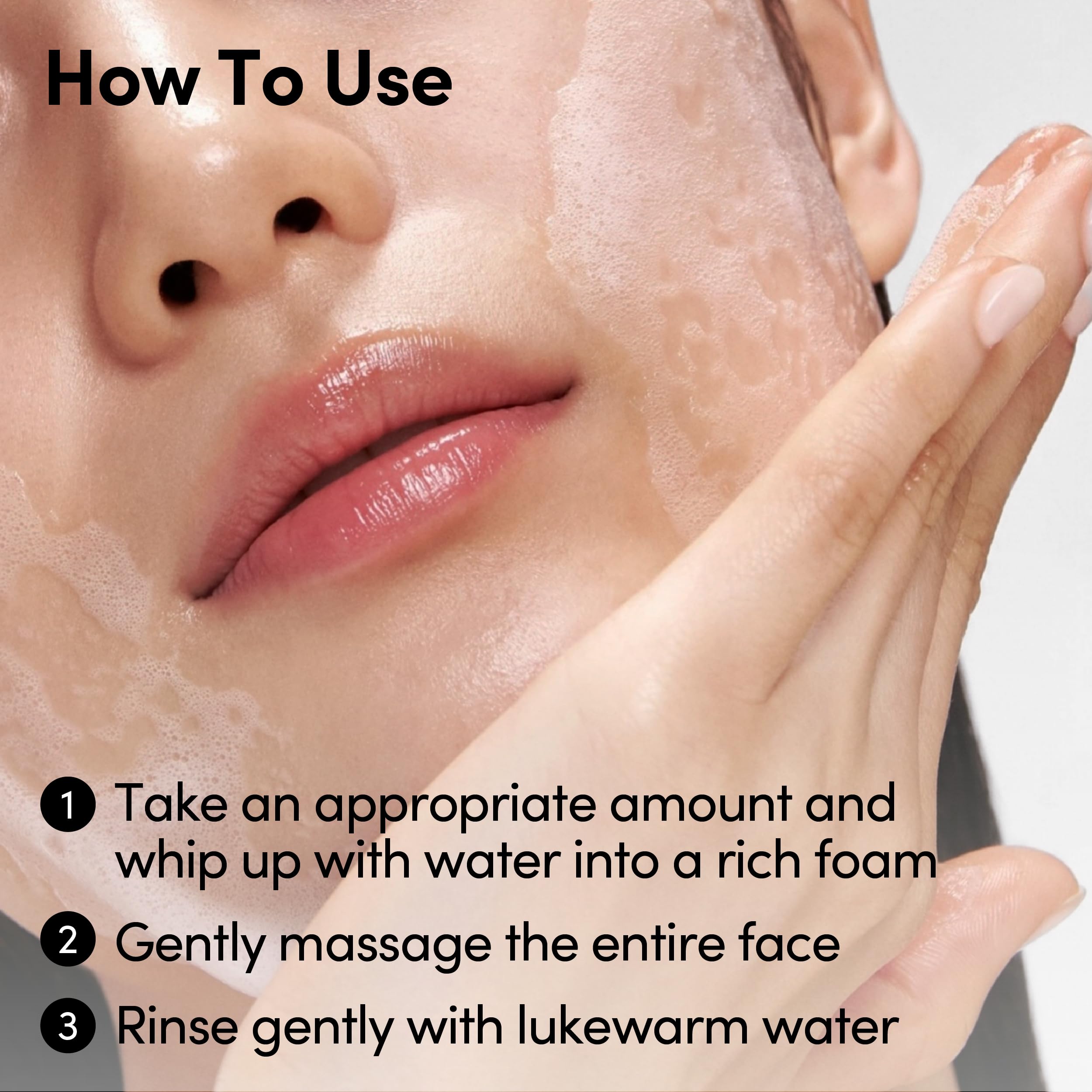 LAGOM Cellup pH Cure Foam Cleanser suitable for family daily cleansing routines