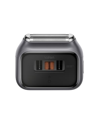 Laifen P3 Pro motor window displays dual motors in action for a smooth shave.