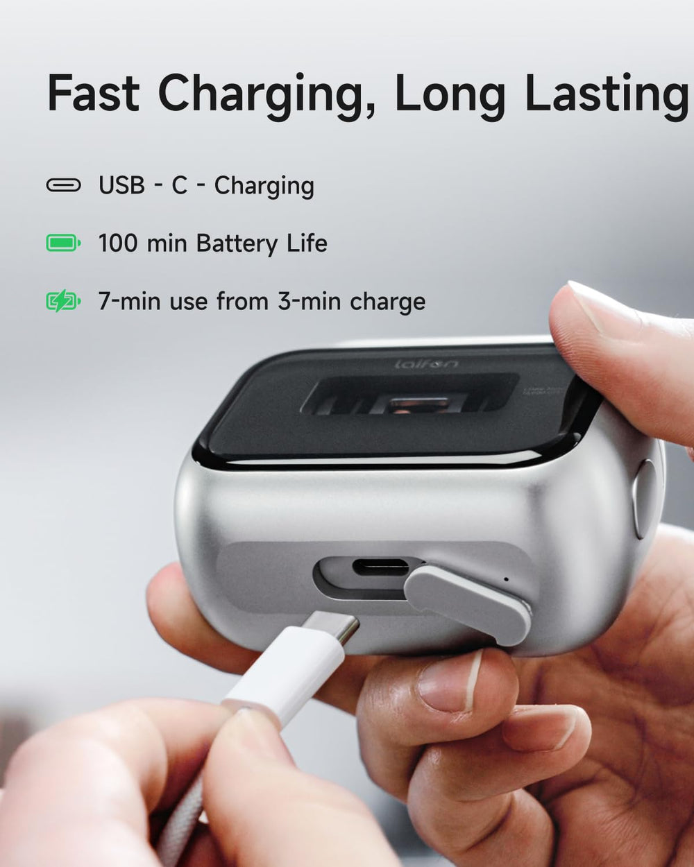 Laifen P3 Pro Travel Mode prevents accidental activations.